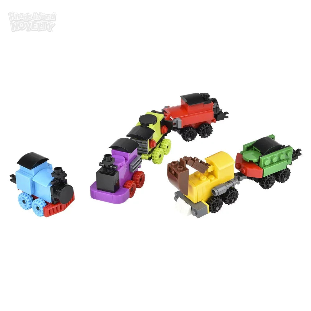 3-in-1 Mystery Egg Building Block Train Set - STEM Educational Toy for Kids Ages 4-8 | Creative Construction Play for Birthday Gifts & Party Favors