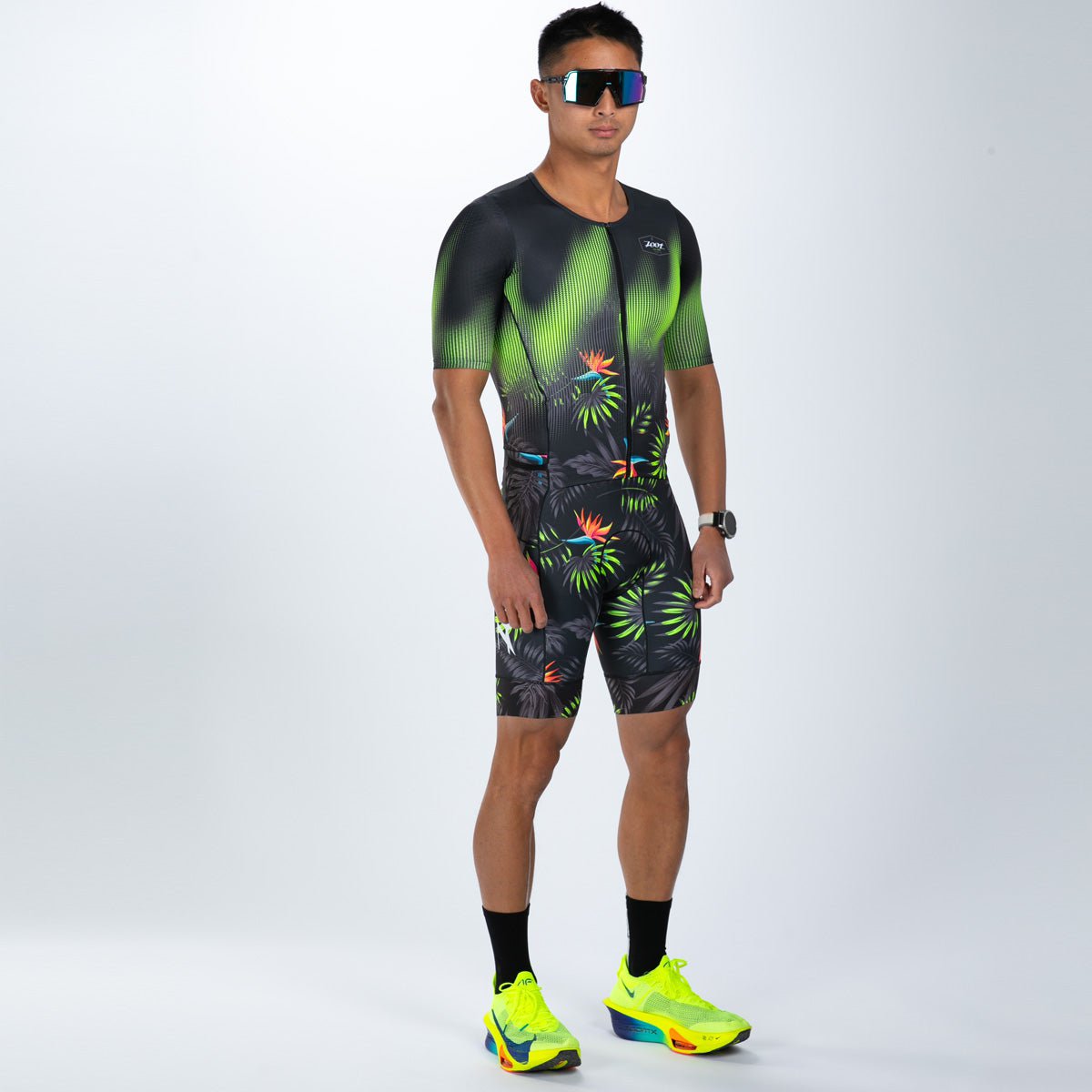 Men's Limited Edition Tri Aero FZ Racesuit - High Performance Motorcycle Racing Suit for Hot Weather | Perfect for Track Days, Racing Events & Tropical Climate Riding