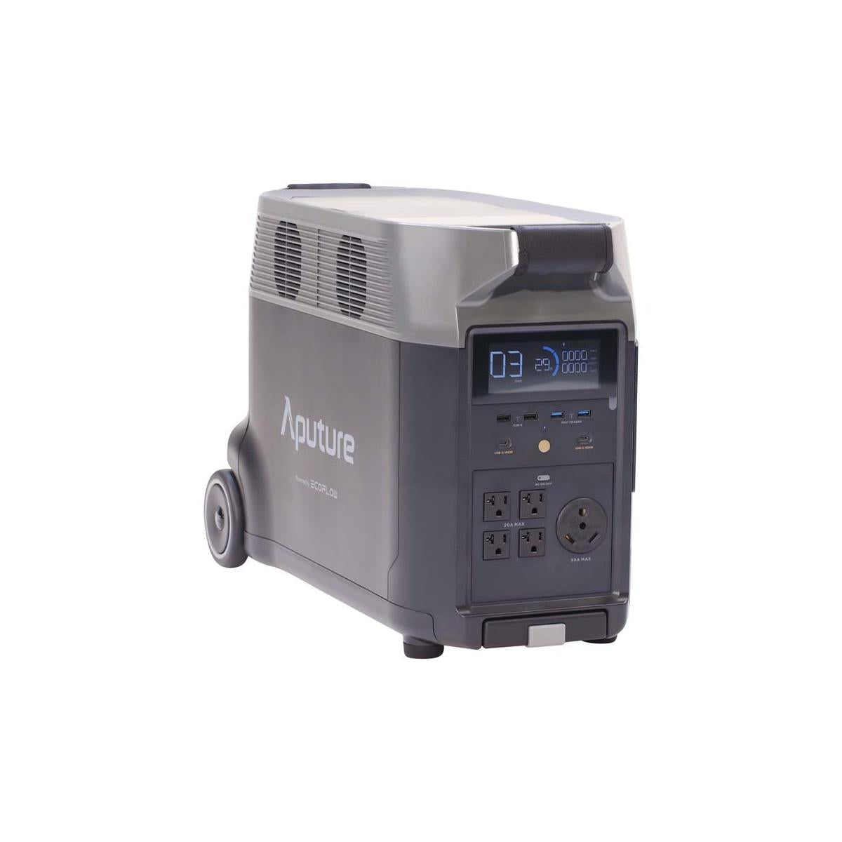Aputure DELTA Pro Portable Power Station 3000W - Solar Generator for Camping, RV, Home Backup & Outdoor Adventures