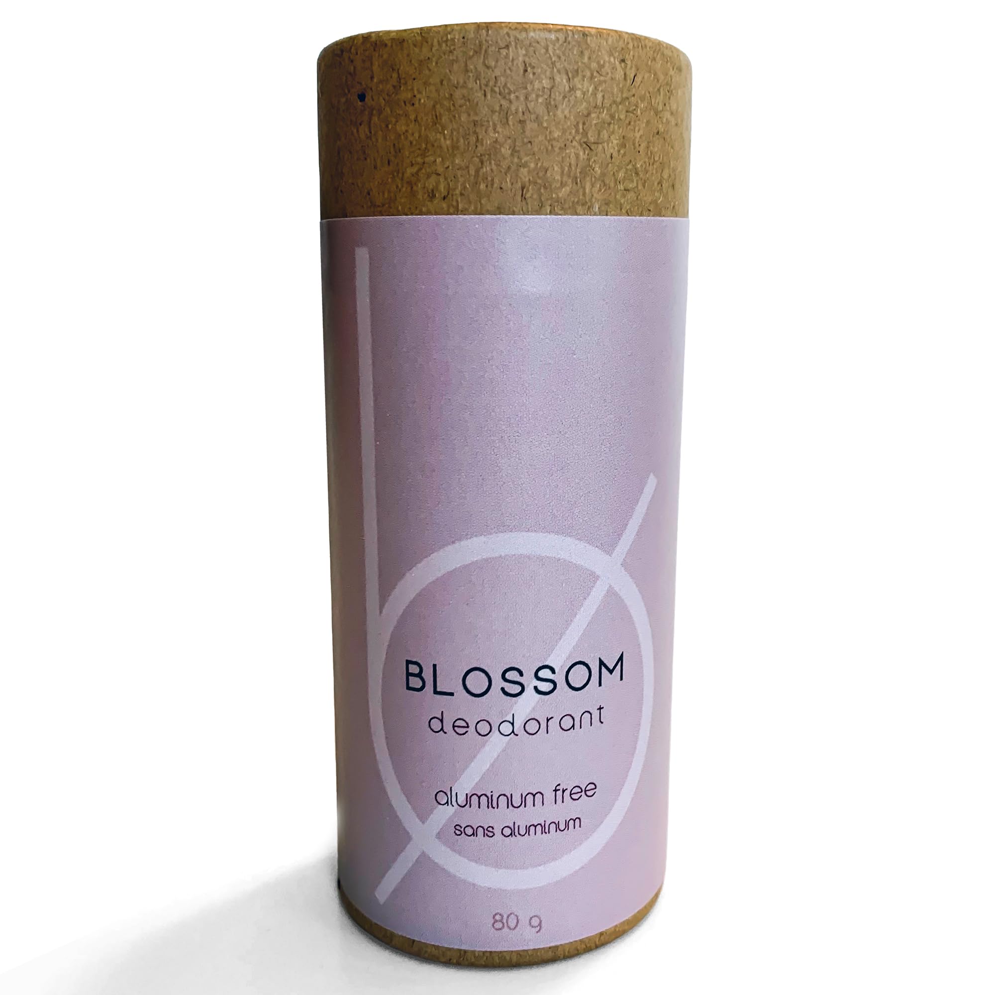 BOTTLE NONE | Blossom Baking Soda Free Deodorant for Women & Men | Aluminum Free Natural Deodorant with Zinc, Magnesium Powder & Essential Oils | Floral Scent | Long-Lasting 6+ Months Protection | Perfect for Sensitive Skin & Daily Use at Home, Work or Gym