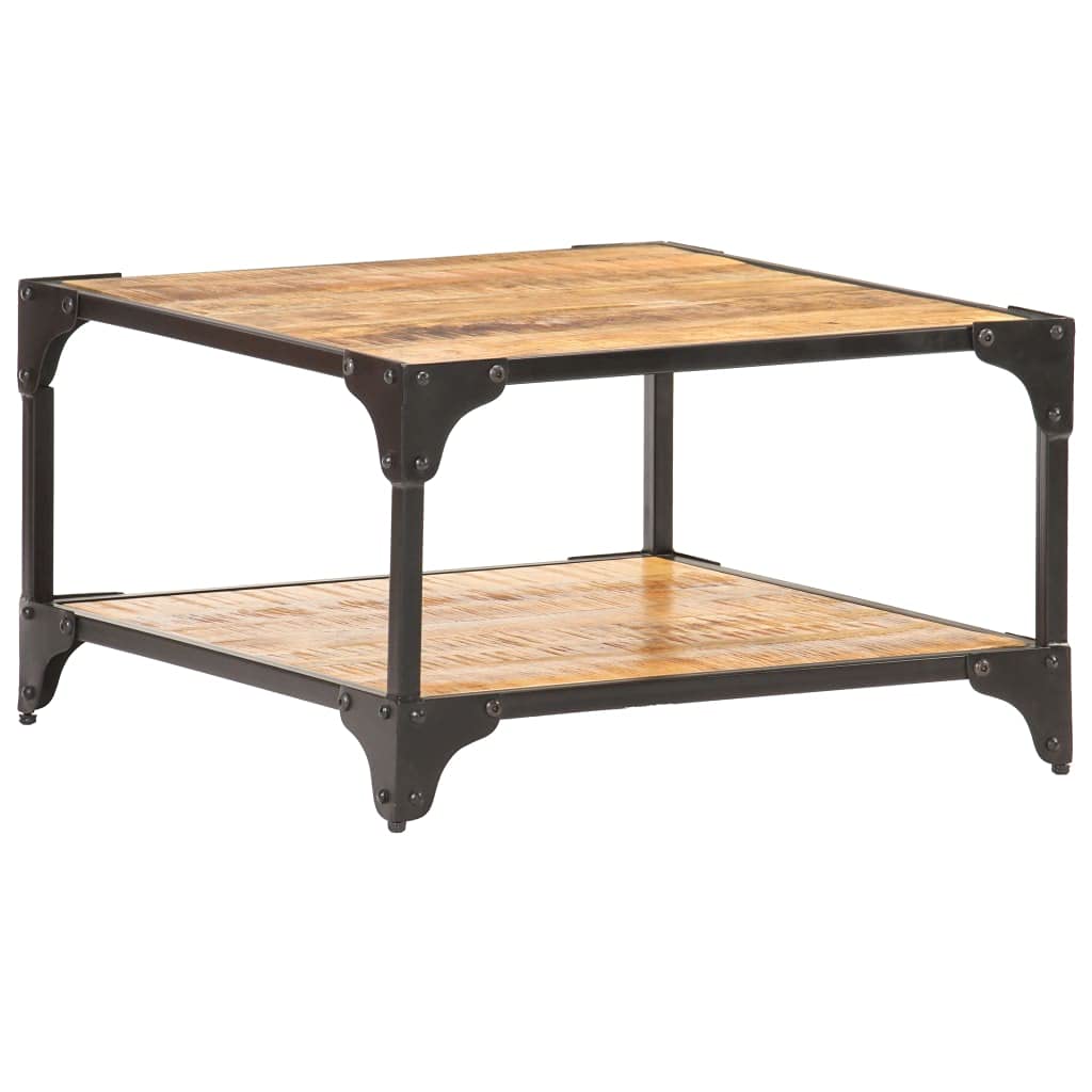 Solid Mango Wood Coffee Table 23.6