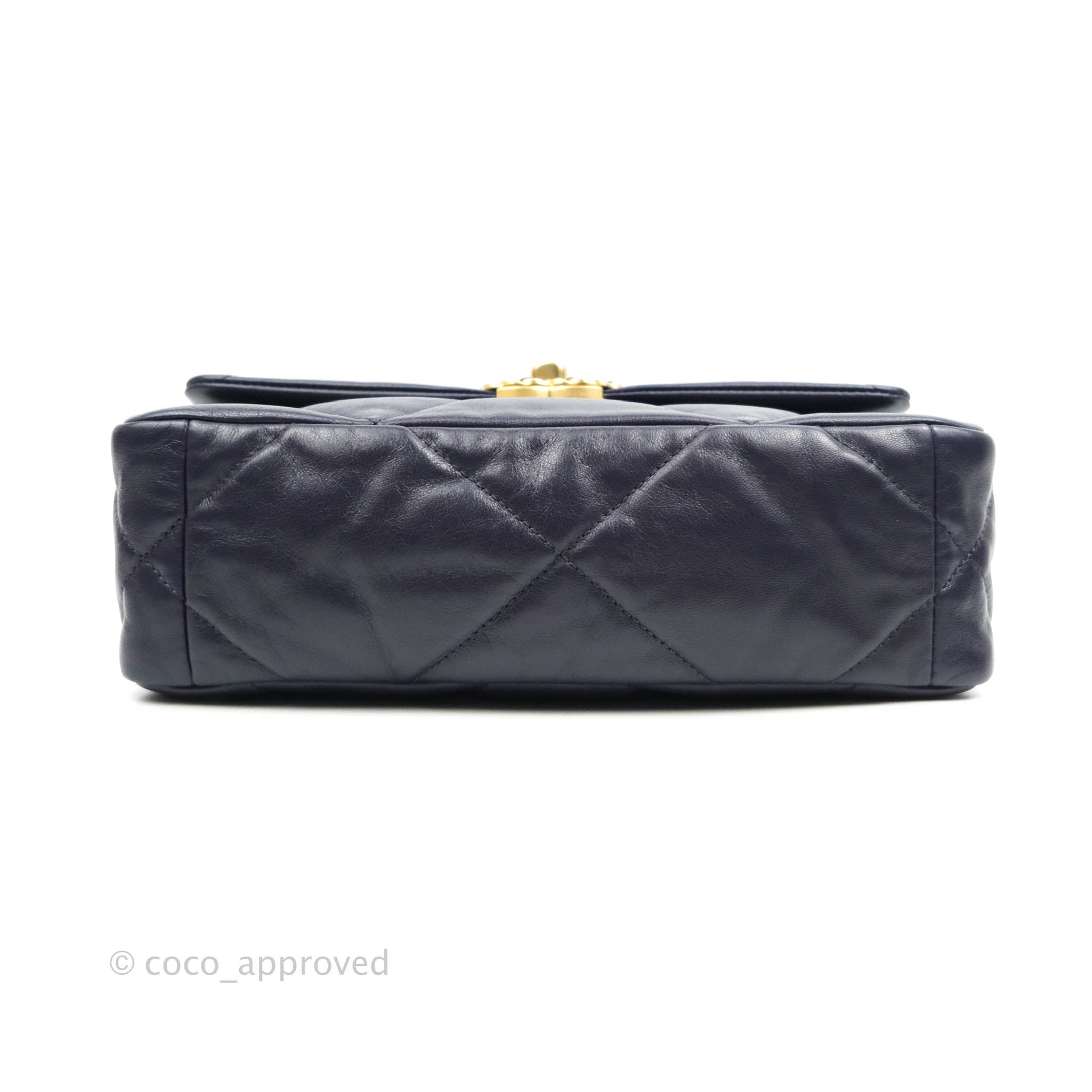 Chanel 19 Small Handbag in Dark Purple with Mixed Hardware - Luxury Crossbody Bag for Women, Perfect for Evening Events & Date Nights