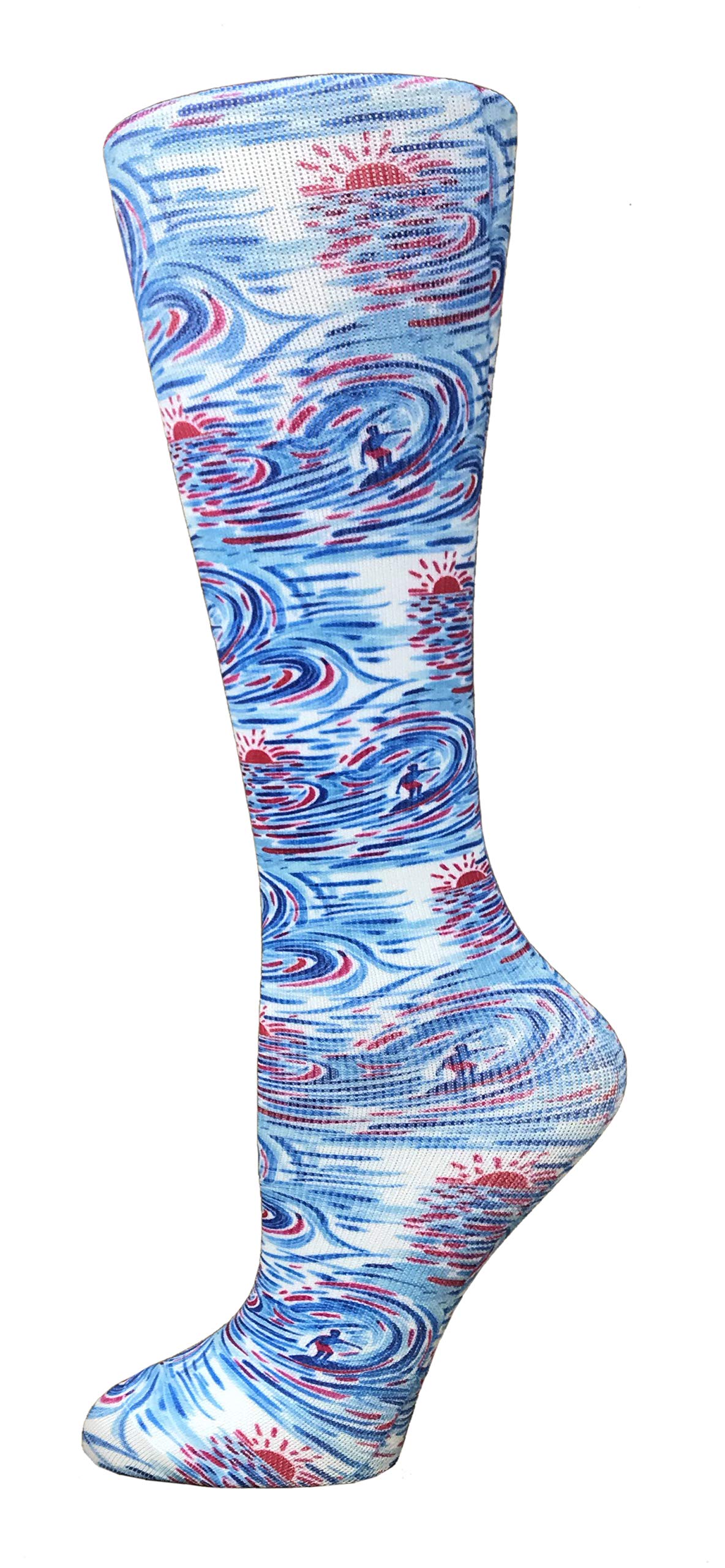 Therapeutic Graduated 10-18 mmHg Compression Socks for Women & Men - Improve Circulation & Reduce Swelling - Perfect for Running, Travel & Pregnancy Support