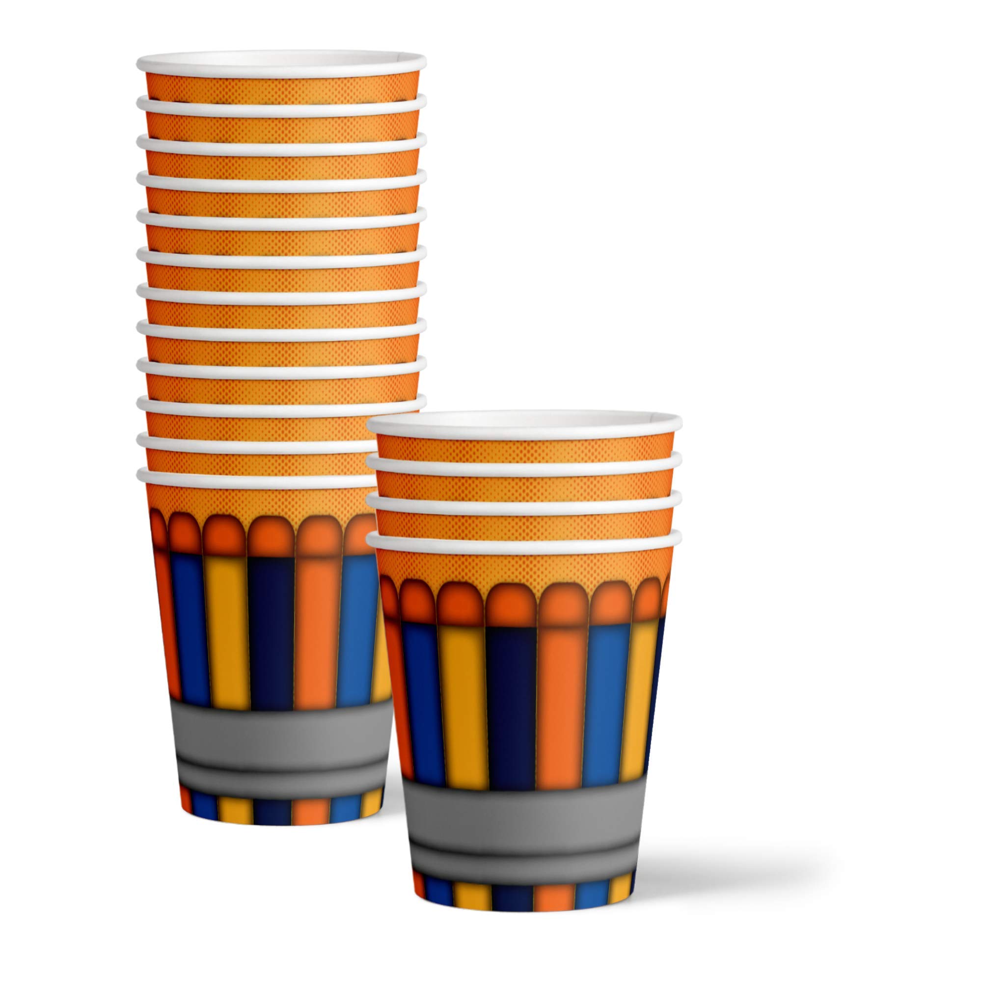 Dart Gun Target Birthday Party Supplies Set - 16-Piece Tableware Kit with Plates, Napkins & Cups for Kids, Adults - Perfect for Birthday Parties, Game Nights & Outdoor Events