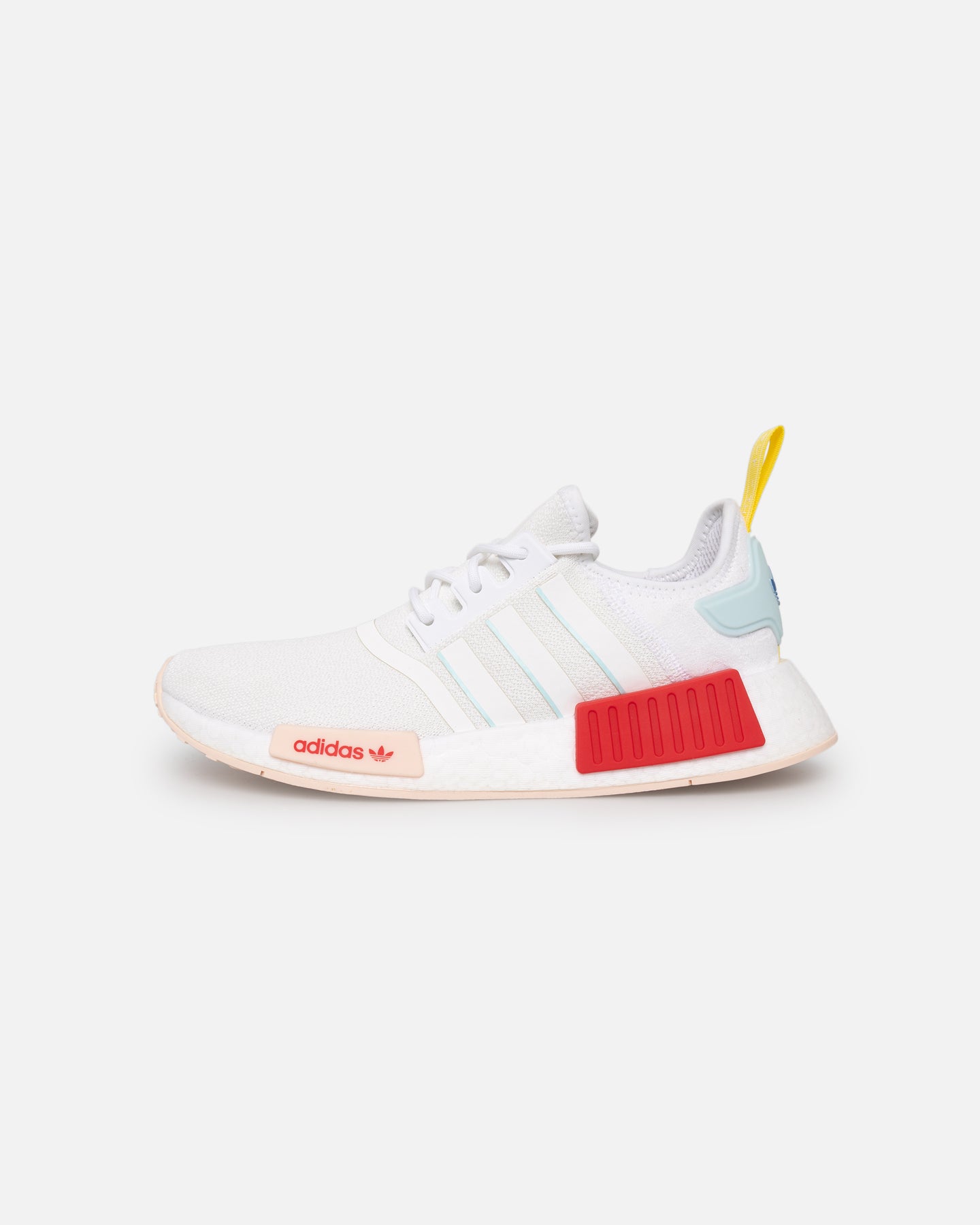Adidas Women's NMD_R1 Running Shoes - White/Almond Color - Lightweight Comfort Sneakers for Women | Perfect for Gym, Jogging & Casual Wear