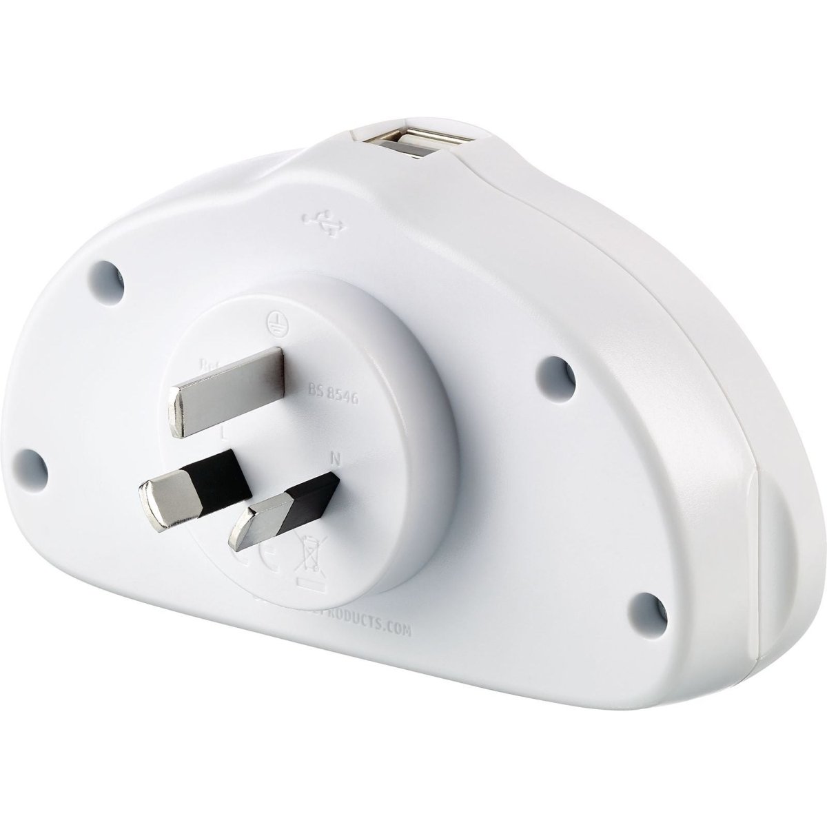 Go Travel World AUS/China Universal Travel Adapter with Dual USB Ports - Perfect for International Business Trips & Vacation Charging Needs