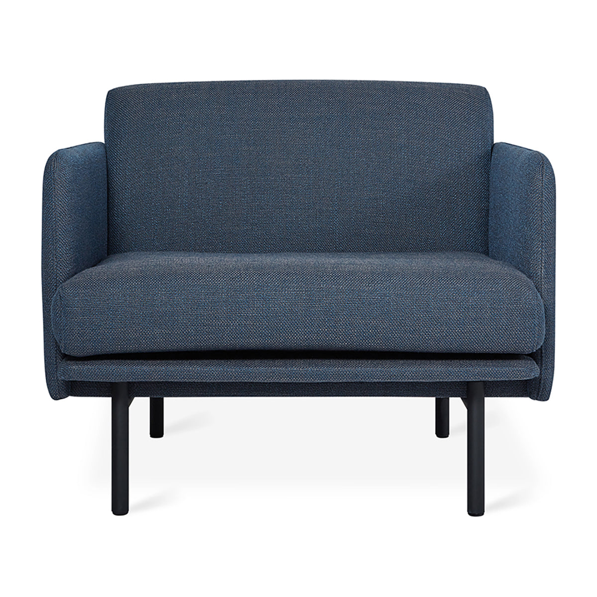 Foundry Fabric Armchair - Modern Upholstered Accent Chair for Living Room, Bedroom & Office - Comfortable Lounge Seating for Home Decor