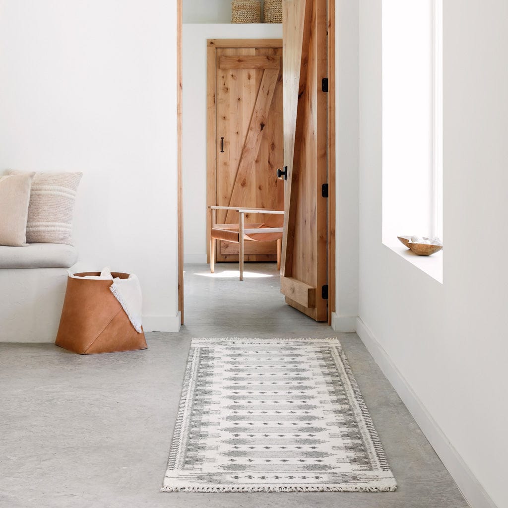 Handwoven Cotton Asha Runner - Boho Chic Decorative Table Runner for Dining Room, Kitchen, or Entryway - Perfect for Farmhouse, Rustic, and Bohemian Home Decor