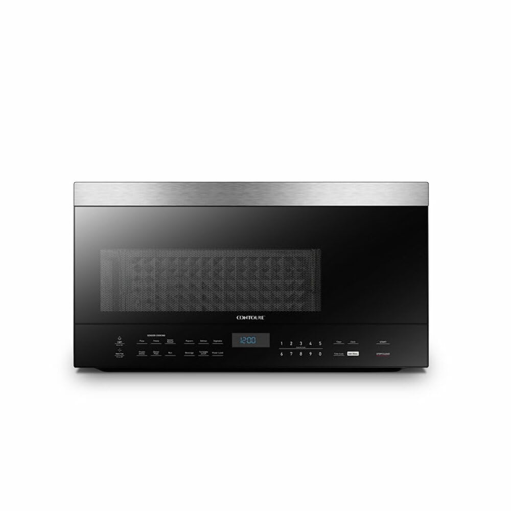 1.6 Cu.Ft. Over-The-Range Microwave Oven - RV580OTR - Built-in Vent Hood & Light - Perfect for RVs, Apartments & Small Kitchens