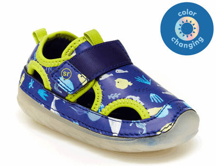 Toddler Splash Water Shoes - Blue & Multi-Color for Kids | Perfect for Beach, Pool & Outdoor Play