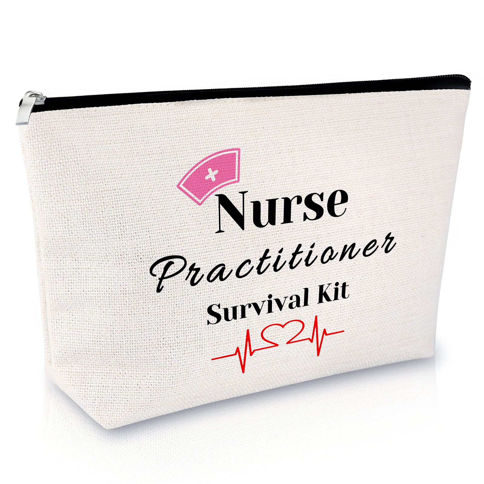 Premium Nurse Appreciation Gift Makeup Bag - Large Cosmetic Organizer for Women | Waterproof Travel Toiletry Pouch for Nurses, Students & Professionals | Perfect for Work, School & Vacation Essentials
