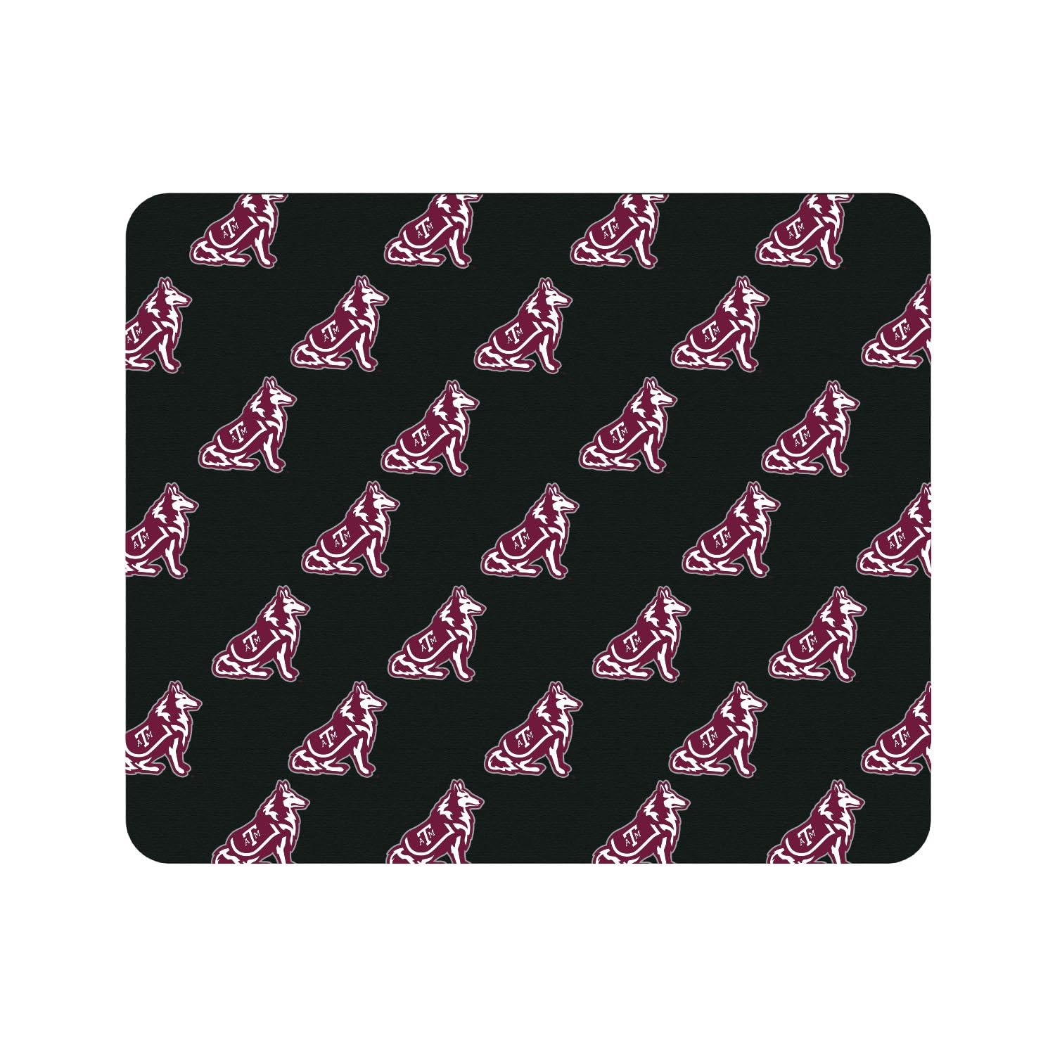 Texas A&M University Mouse Pad - Non-Slip Fabric Gaming & Office Desk Mat with Aggie Mascot Design for Computer, Laptop & Workstation Use