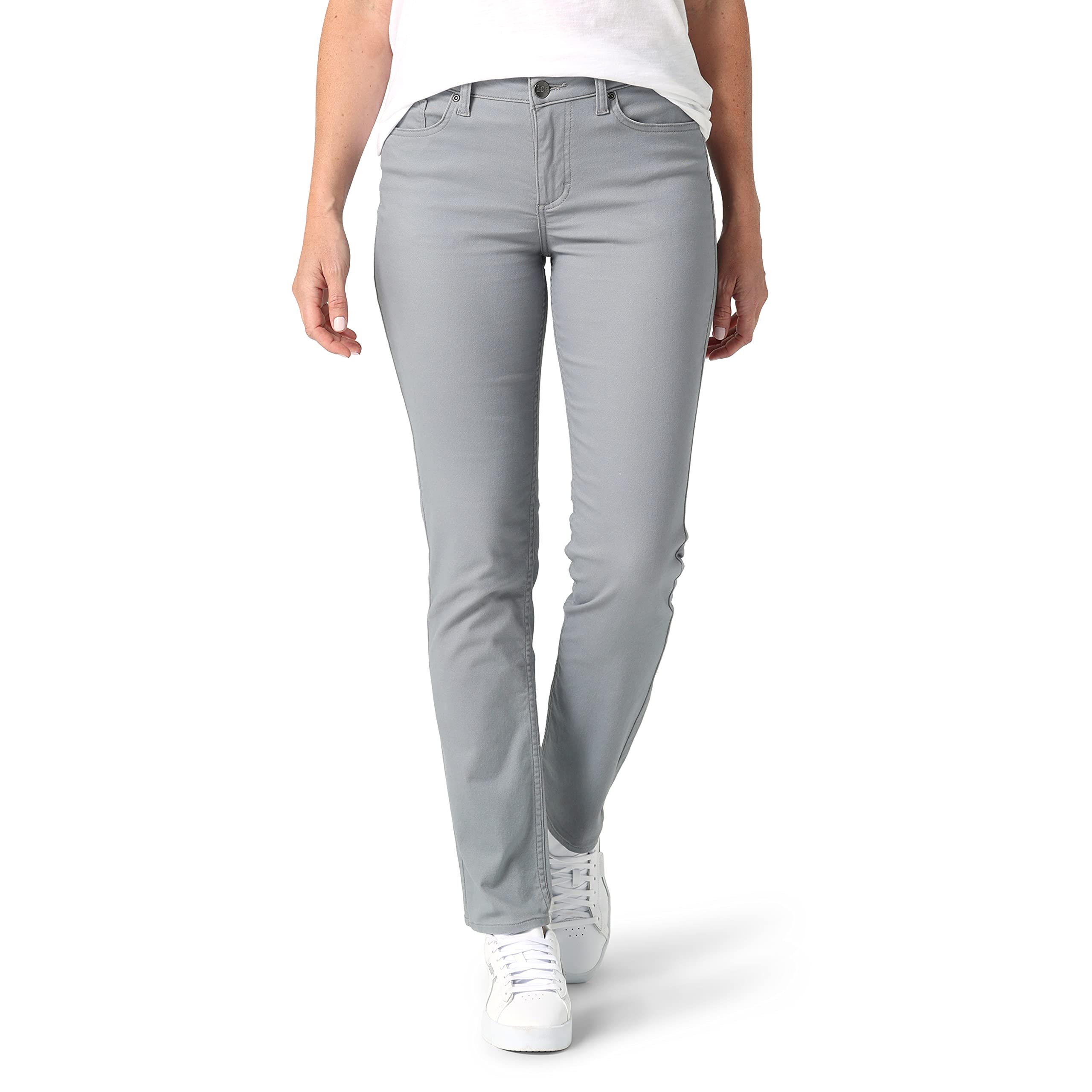 Lee Women's Regular Fit Straight Leg Jean - Classic Denim Pants for Everyday Wear, Work & Casual Outfits | Comfortable & Stylish