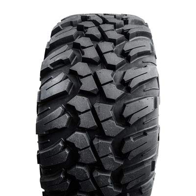 Tusk Terrabite® 25x10-12 Radial Tire for ATV/UTV - Medium/Hard Terrain - All-Weather Performance for Trail Riding, Hunting & Off-Road Adventures