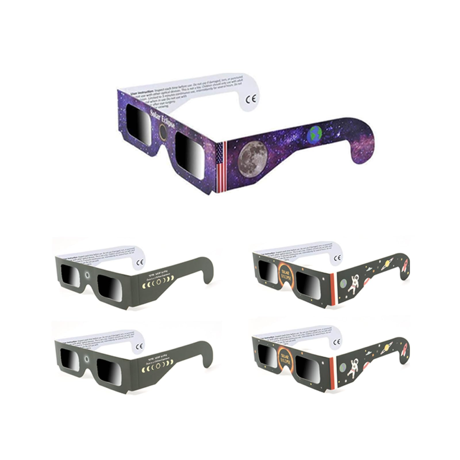 ESAVIA ISO & CE Certified Solar Eclipse Glasses - Safe for Direct Sun Viewing on Oct 14, 2023