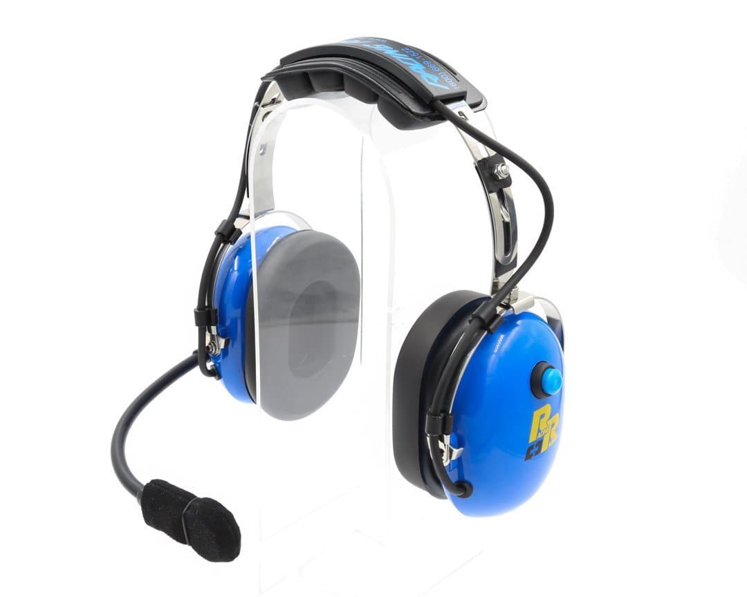 Racing Radios Two-Way Radio Headset - Over-the-Head Design for Clear Communication | Perfect for Motorsports, Construction & Outdoor Adventures