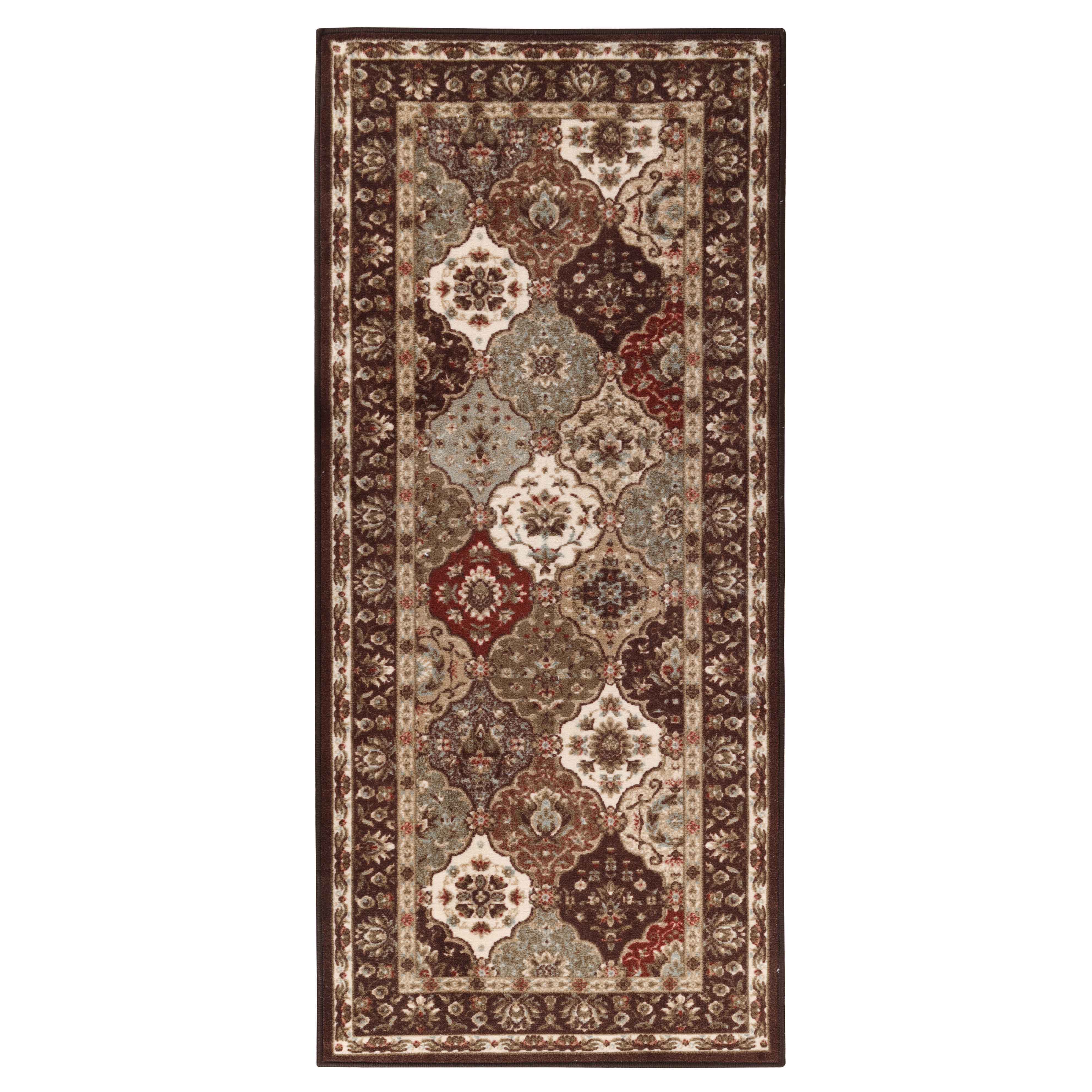 Palmyra Traditional Floral Medallion Indoor Area Rug - Non-Slip Living Room Carpet, Bedroom Runner Rug for Home Decor | Perfect for Hallway, Entryway & Cozy Spaces