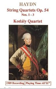 Haydn String Quartets Op.54 Nos 1-3 - Classical Music CD for Relaxation, Study & Dinner Ambience | Perfect for Music Lovers & Collectors