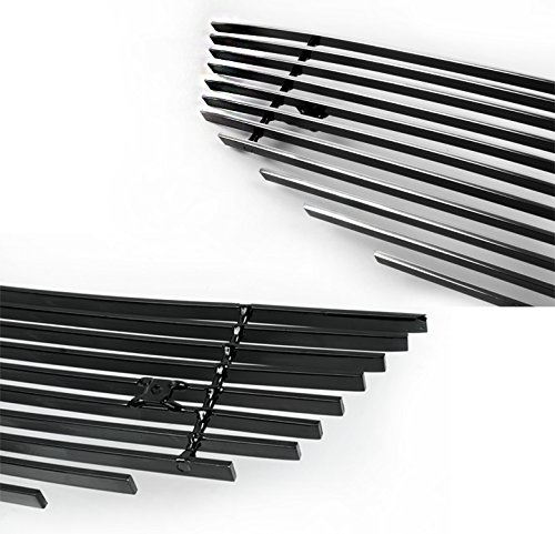 2008-2010 Honda Accord Coupe 2Dr Front Main Upper Billet Grille Insert - Chrome Stainless Steel Mesh Grill Replacement - Enhances Vehicle Appearance & Protection for Daily Driving & Car Shows