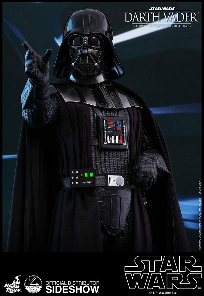 Hot Toys Star Wars Episode VI Return of the Jedi Darth Vader 1/4 Scale Collectible Figure - Premium Movie Replica for Display & Fan Collection