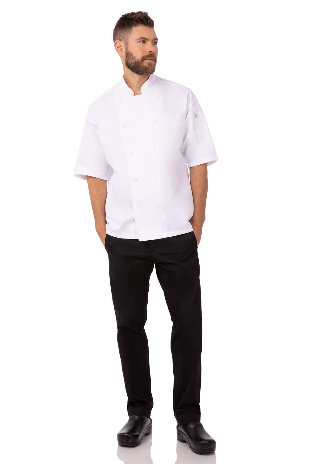 Chef Works Customized Unisex Palermo Professional Chef Coat - Premium Restaurant Kitchen Apparel for Cooking, Baking & Culinary Arts
