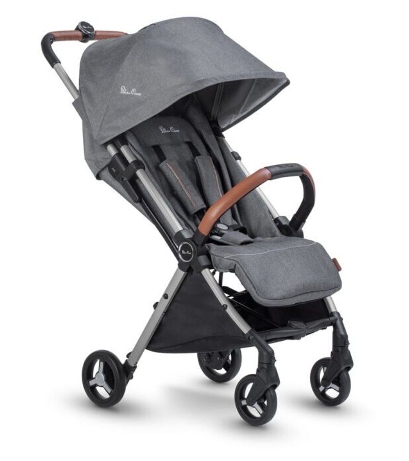 Silver Cross Jet Super Compact Stroller - Lightweight Travel Stroller for Airplanes & Everyday Use | Foldable Baby Stroller with One-Hand Fold & Carry Handle | Perfect for Travel, Shopping & City Walks