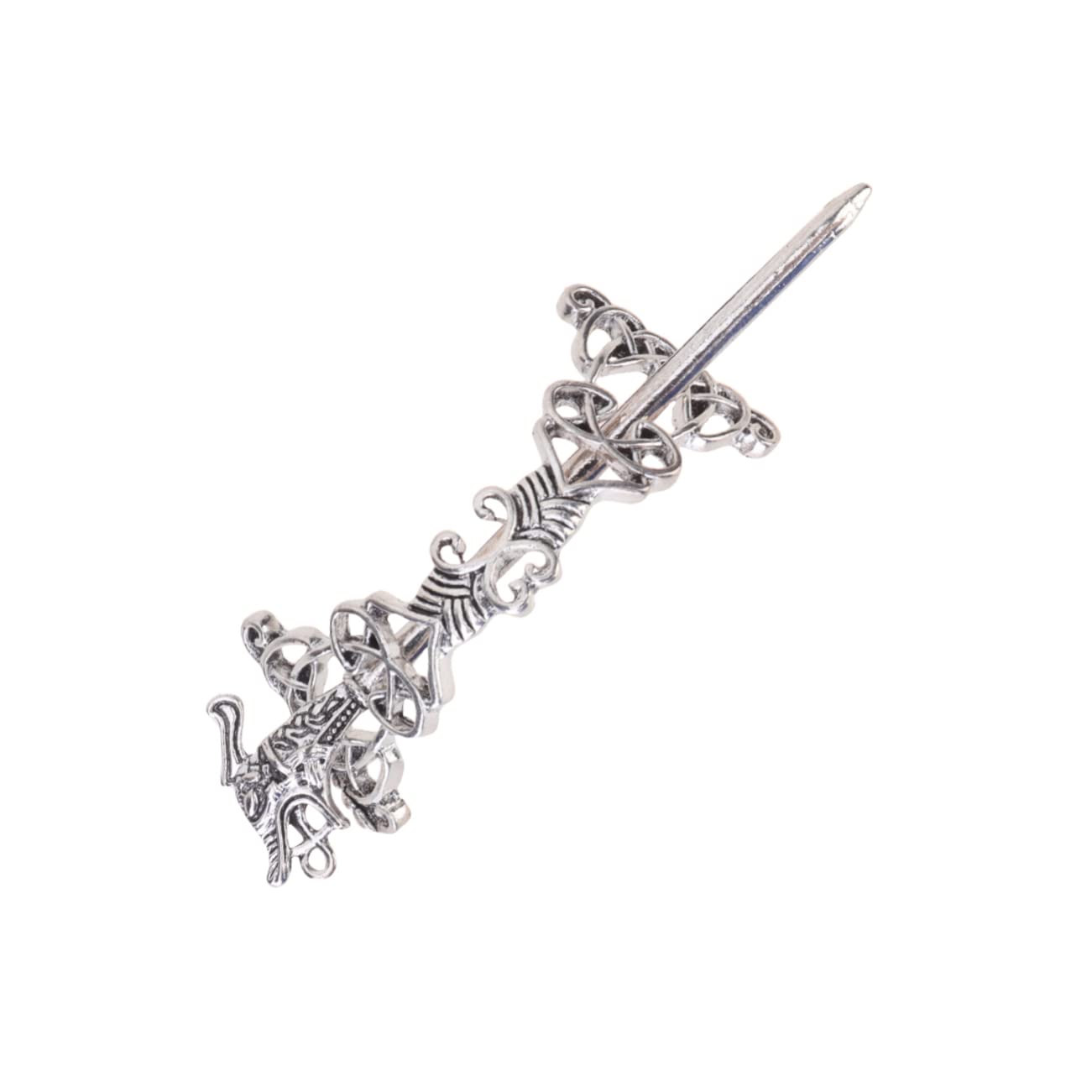 Vintage Metal Hair Clips for Women - Alloy Bun Hairpins, Antique Bobby Pins & Ethnic Hair Sticks - Elegant Hair Accessories for Updos, Braids & Special Occasions