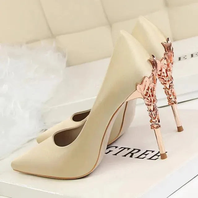 Stylish Chicchi Pointed Toe High Heel Pumps for Women - Elegant Office & Party Dress Shoes - Perfect for Weddings, Business Meetings & Evening Events