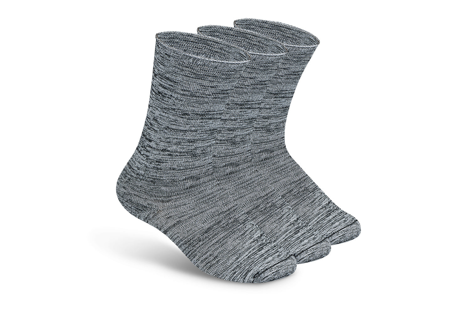 Premium Men's Casual & Dress Socks - Dark Gray - Comfortable Cotton Blend for Office, Business & Formal Occasions