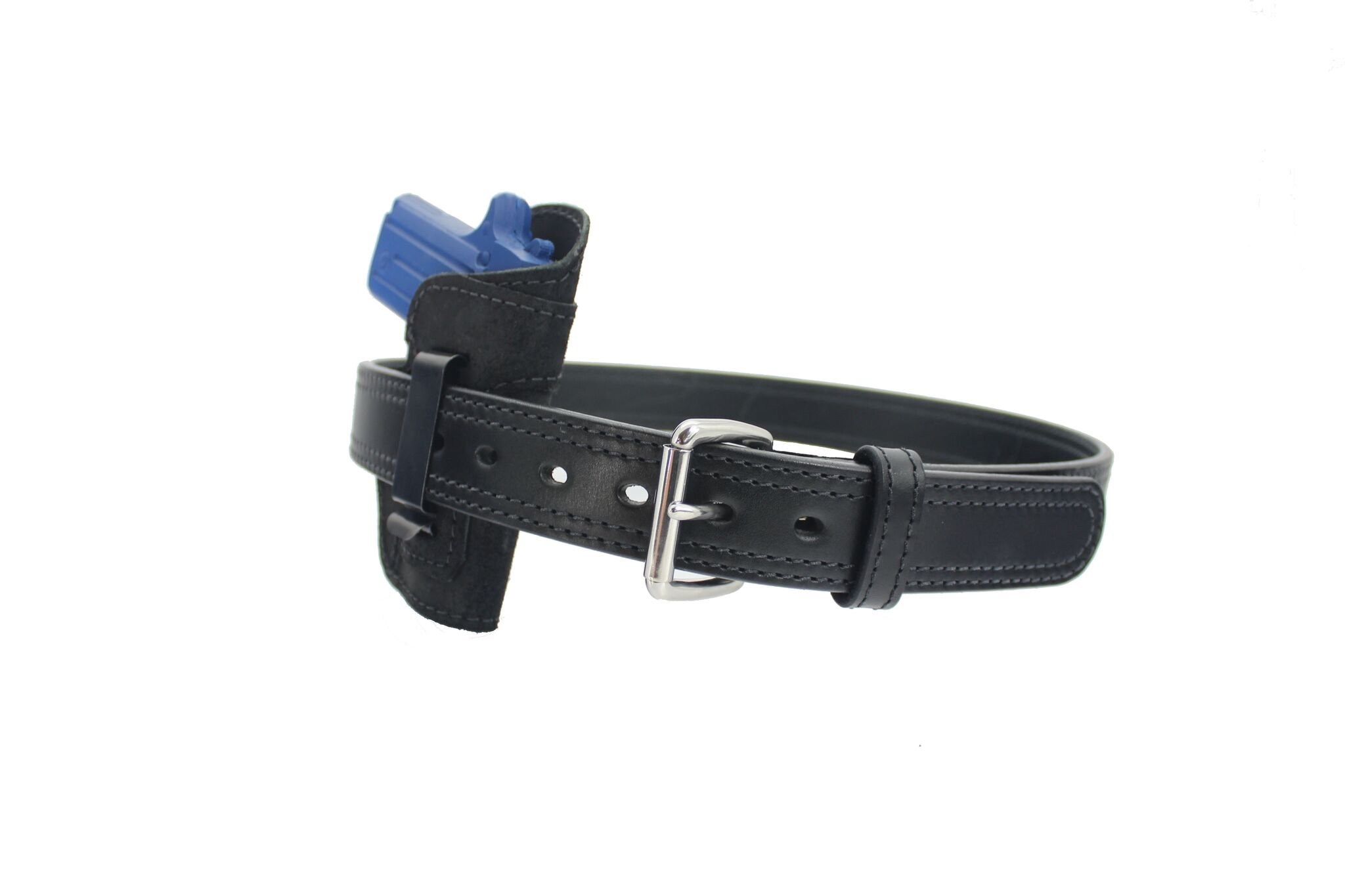 Daltech Force® Universal ComfortWeight™ IWB Leather Gun Holster with Sweat Guard - Concealed Carry (CCW) Inside Waistband Holster - Made in USA | Perfect for Everyday Wear, Tactical Use & Personal Protection