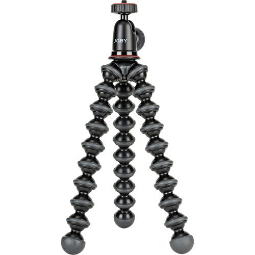 JOBY GorillaPod 1K Compact Flexible Tripod with Ball Head - Lightweight Travel Tripod for Smartphones, DSLR Cameras & Action Cameras - Perfect for Vlogging, Photography & Outdoor Adventures