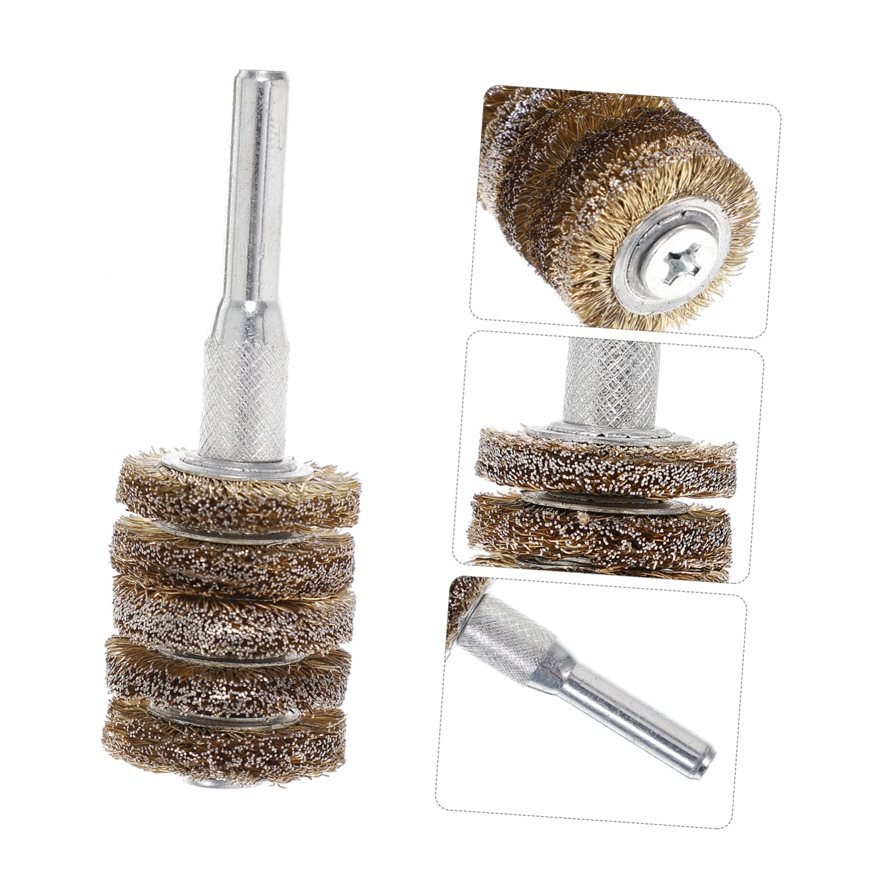 Electric Wire Brush Wheel for Drill & Grinder - Clean Steel & Polishing for Metalwork