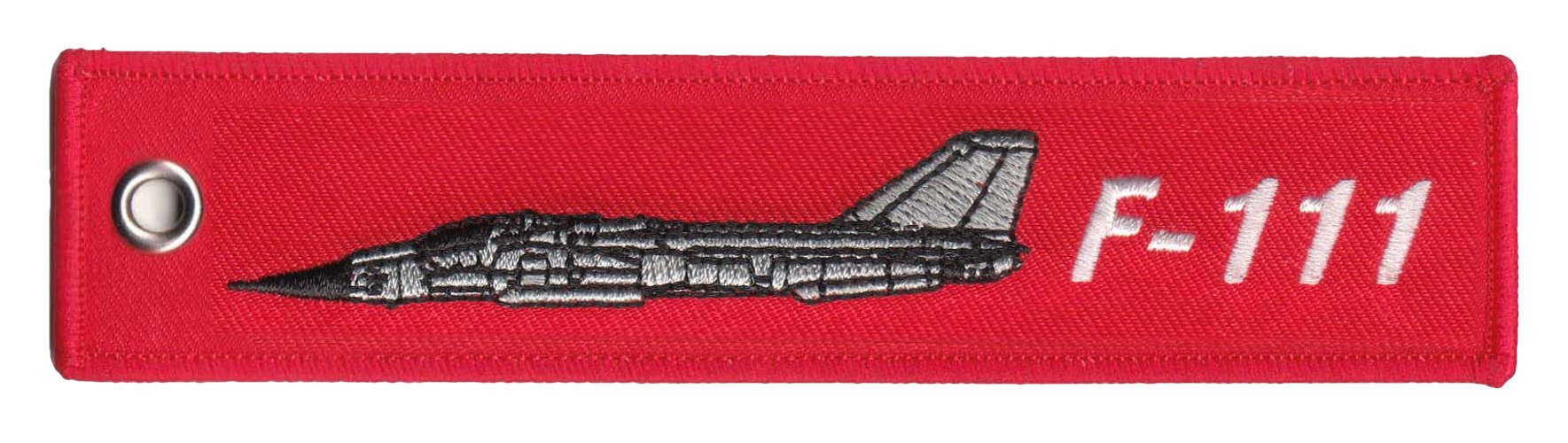 F-111 Aircraft Remove Before Flight Keychain - Military Aviation Luggage Tag for Travel Bags & Backpacks - Perfect Gift for Pilots, Veterans & Aviation Enthusiasts