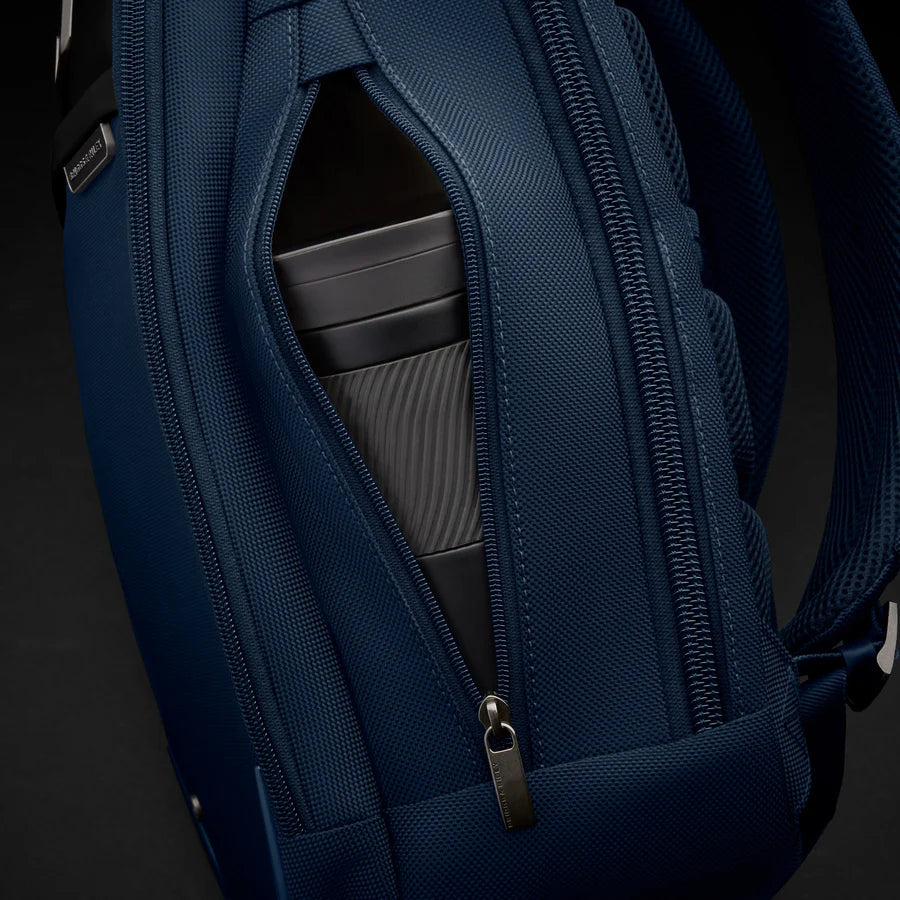 Briggs & Riley @ Work Slim Backpack - Lightweight Laptop Backpack for Business Travel & Commuting - Perfect for Office Professionals & College Students