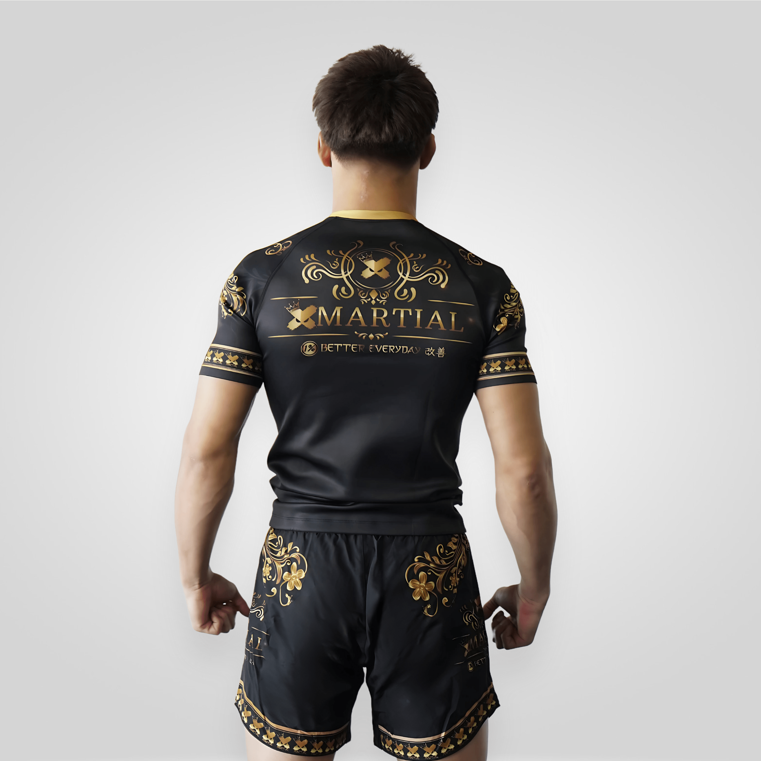 Premium Emperor BJJ Rash Guard for Men & Women - Moisture-Wicking, Compression Fit for Brazilian Jiu-Jitsu, MMA & Grappling Training