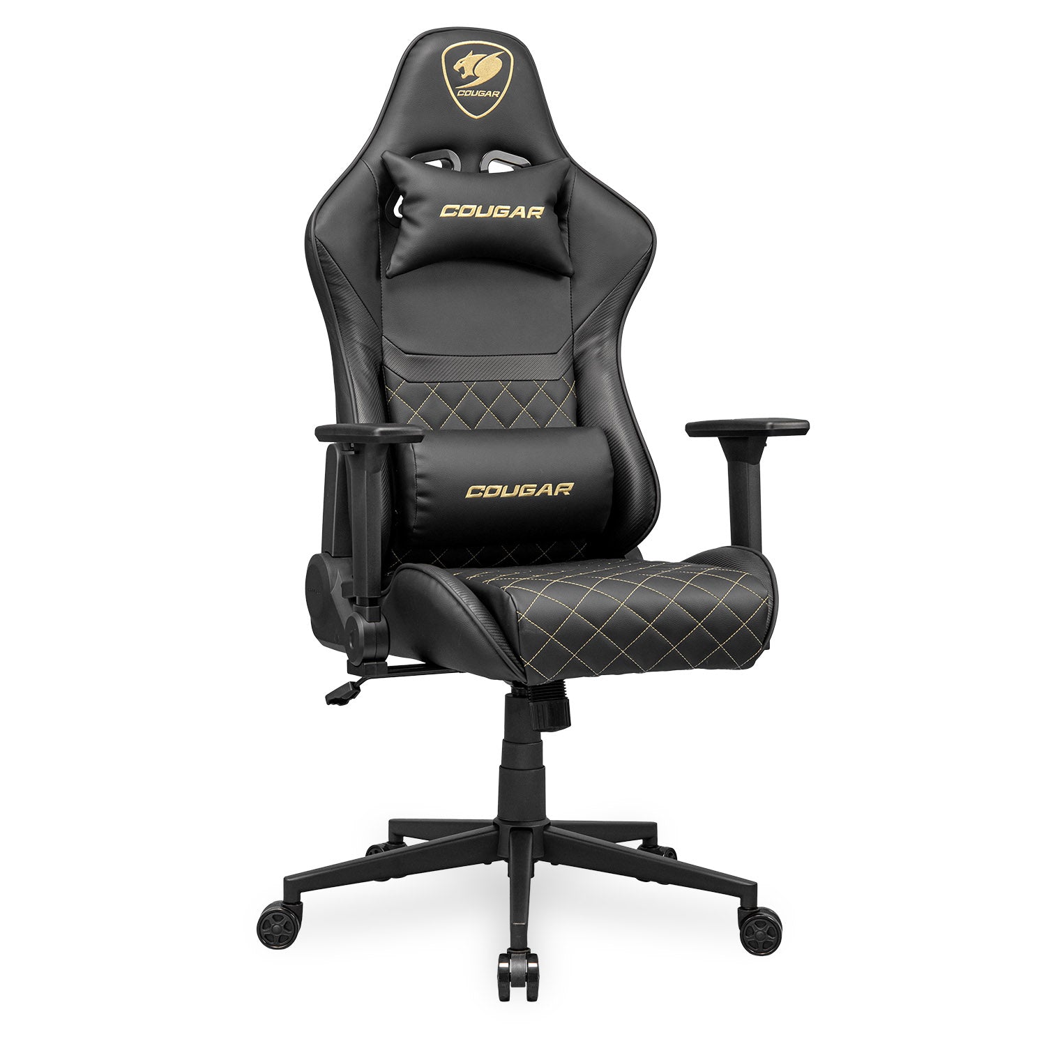 Cougar Armor One V2 4D Ergonomic Gaming Chair with Adjustable Armrests - Perfect for PC Gaming, Streaming, and Office Work