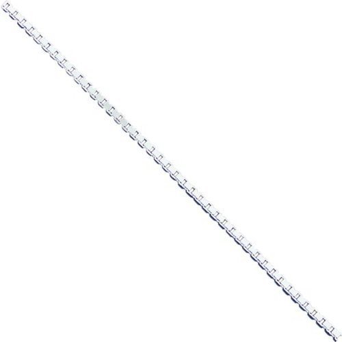 FindingKing Sterling Silver Box Chain 30