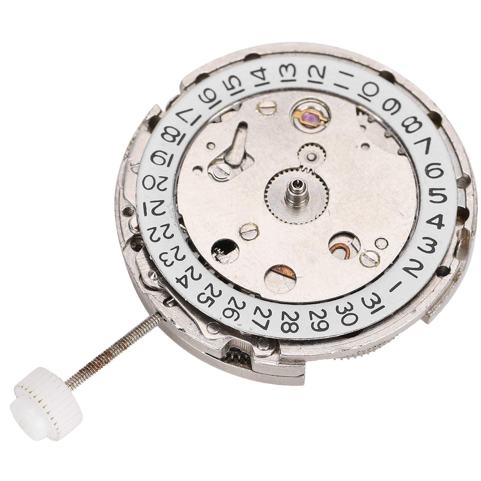 Automatic Watch Movement Replacement - White Mechanical Watch Accessory for DIY Watchmakers & Home Use | Perfect for Watch Repair, Custom Watch Building & Timepiece Restoration