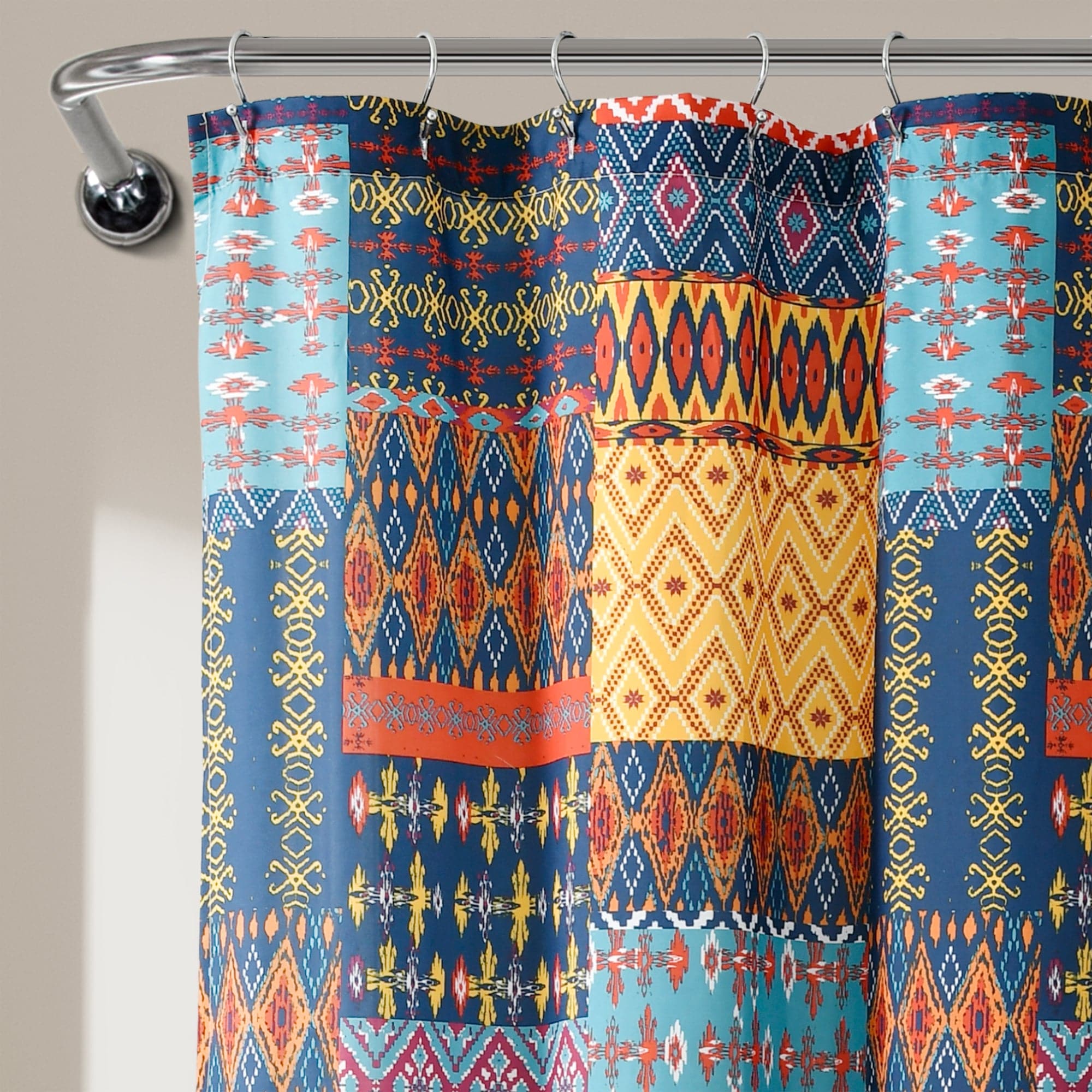 Stylish Misha Shower Curtain - Waterproof & Mold Resistant Bathroom Decor for Modern Homes | Perfect for Bathroom, Spa & Guest Room Decorations