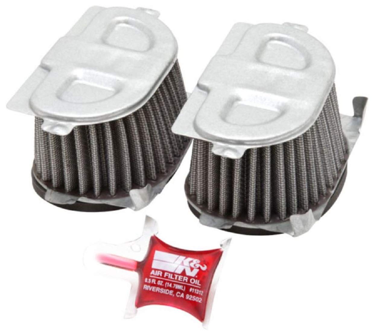 K&N High Performance Air Filter for 1976-1979 Yamaha XS650, XS650-2, XS650S - Premium Powersport Engine Air Filter YA-1152 - Improves Acceleration & Fuel Efficiency for Motorcycles