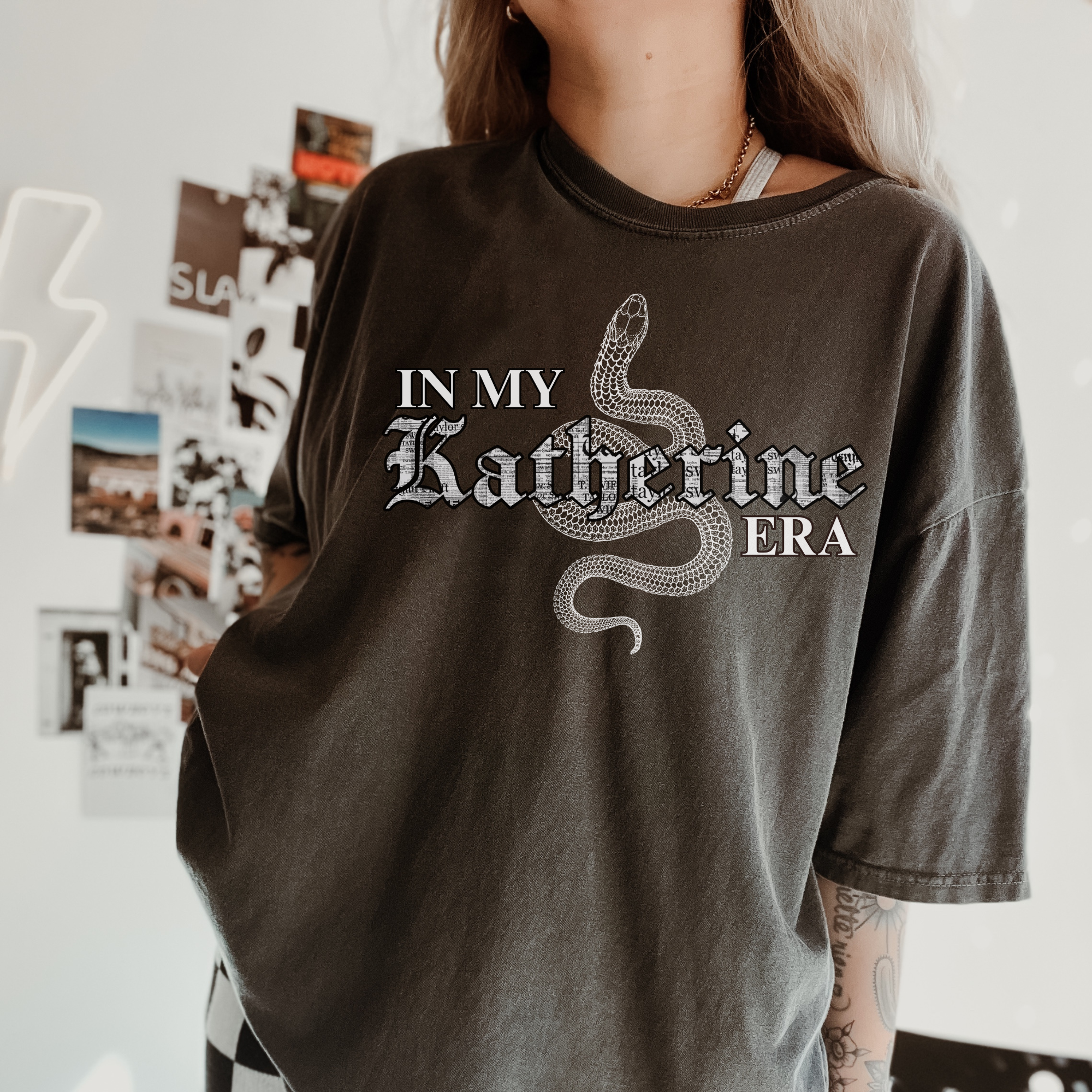 Katherine Era Shirt - Trendy Vintage Graphic Tee for Women | Perfect for Casual Wear, Outfits & Street Style