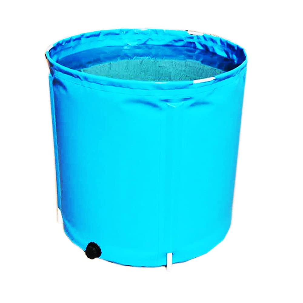 Foldable 400L Portable Rainwater Collection Bucket - Large Capacity Outdoor Water Storage Tank for Garden Irrigation, Camping & Emergency Water Supply