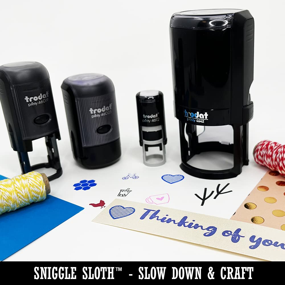 Happy Scale Self-Inking Stamp - 1/2