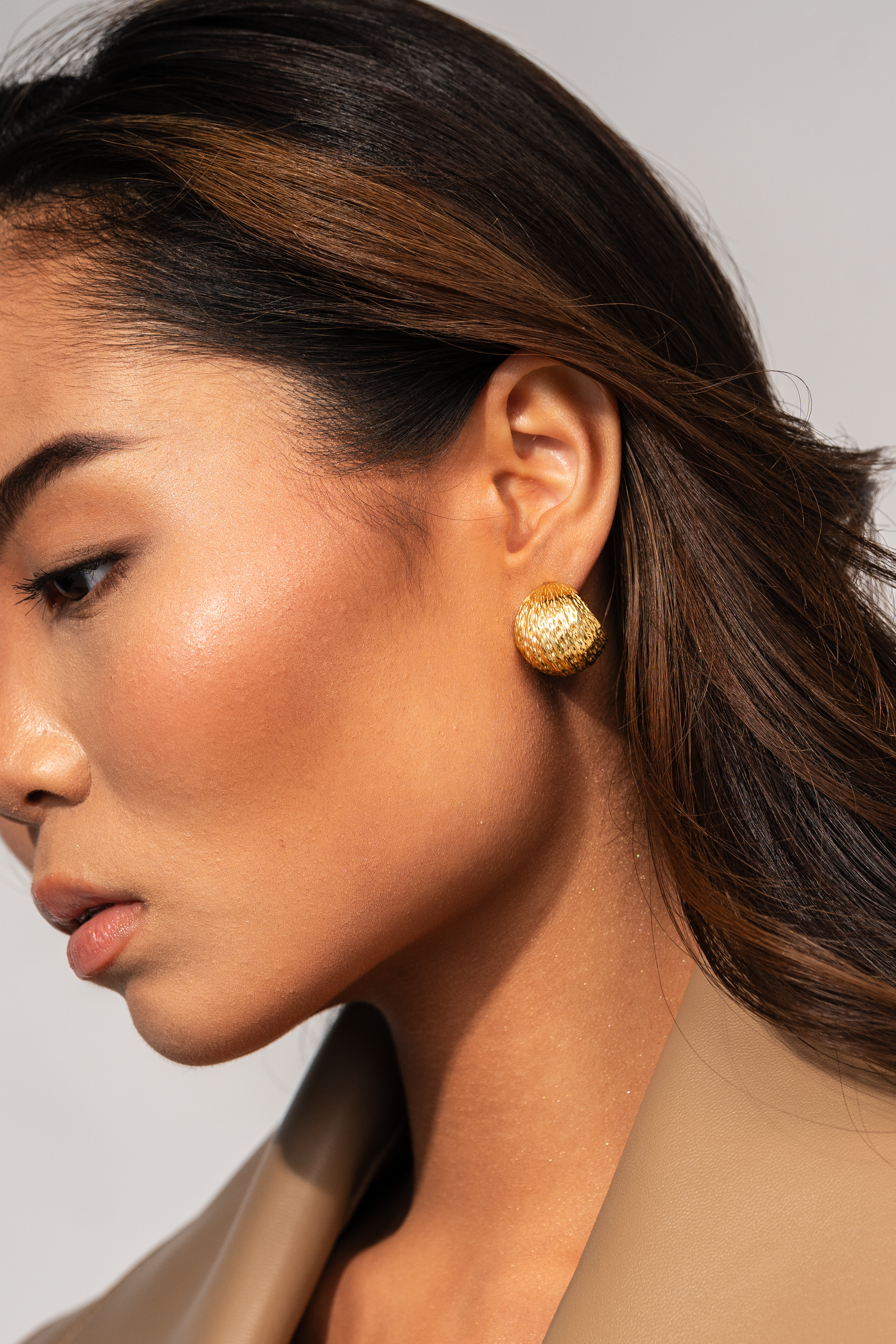 Handmade Gold Woven Earrings for Women - Elegant Boho Jewelry for Party, Wedding & Everyday Wear