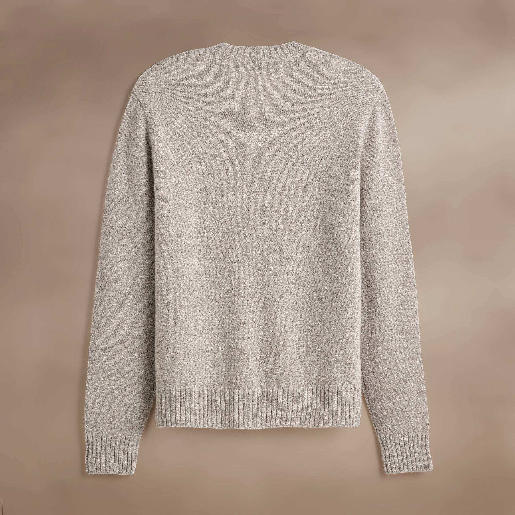 Lightweight Textured Cashmere V-Neck Sweater for Women - Hazel Brown | Soft & Comfortable Winter Pullover for Office, Date Night & Casual Outfits