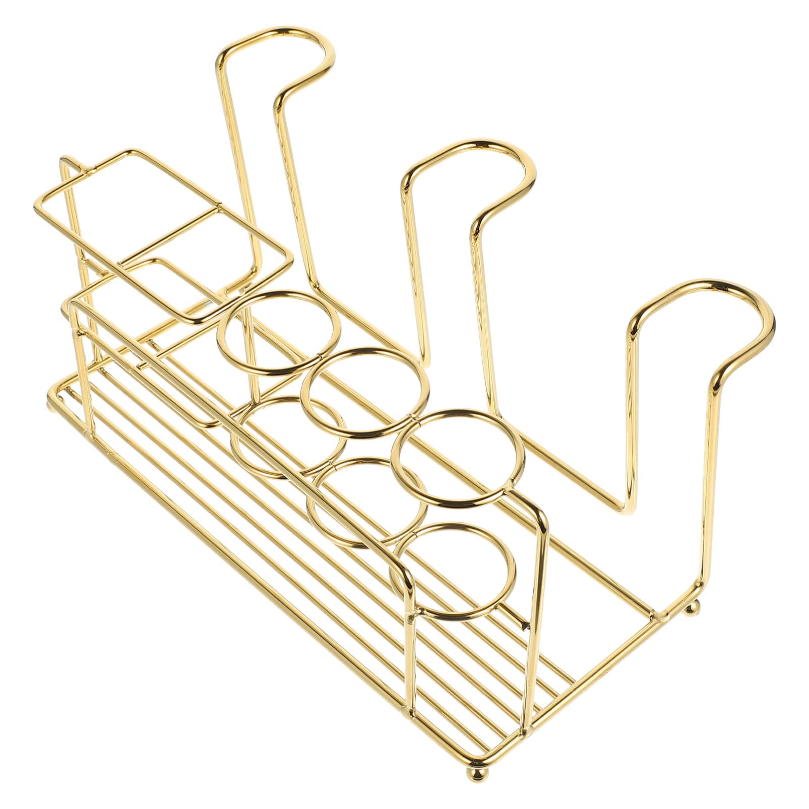 FOMIYES Bathroom Organizer Set - Toothbrush Holder, Cup Drain Rack, Multi-Functional Storage Shelf for Bathroom Supplies | Space-Saving Solution for Small Bathrooms, Countertop Organization & Toothbrush Drying Station