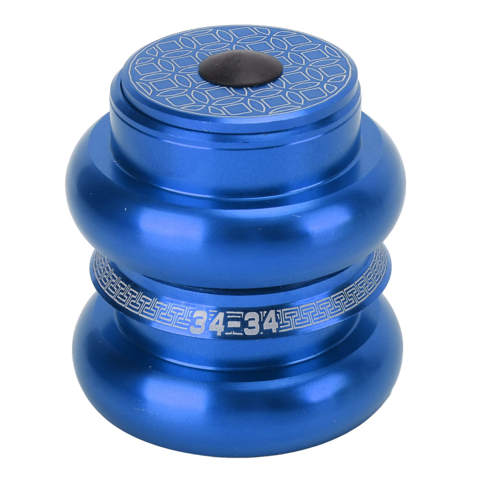 SPYMINNPOO Bike Double Bearing Headset - Aluminum Alloy Steel Star Nut, 34mm Front Fork Stem Headset for Mountain & Road Bikes | Durable Cycling Upgrade for Smooth Steering & Performance