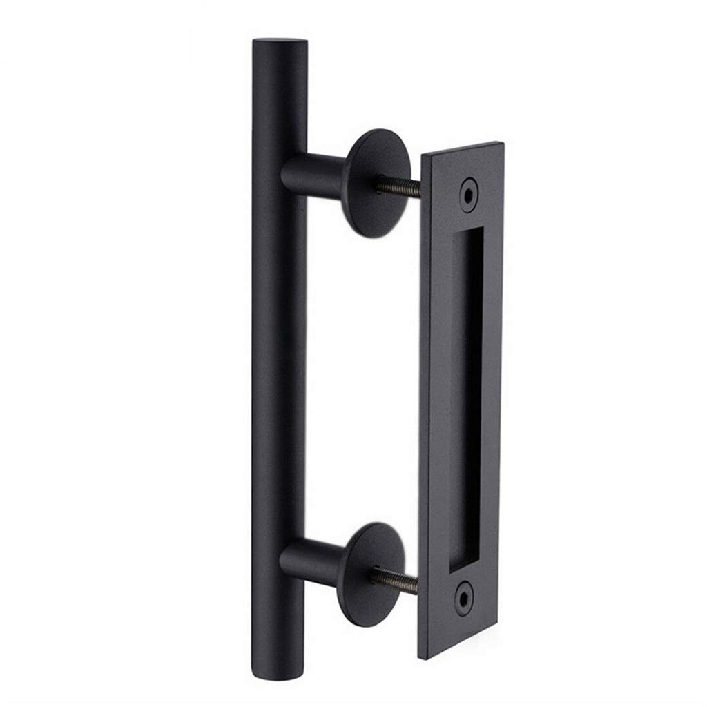 ZLDCTG Sliding Barn Door Handle - Flush Recessed Wooden Pull for Cabinet, Cupboard & Interior Doors | Durable Furniture Hardware for Home & Office Use