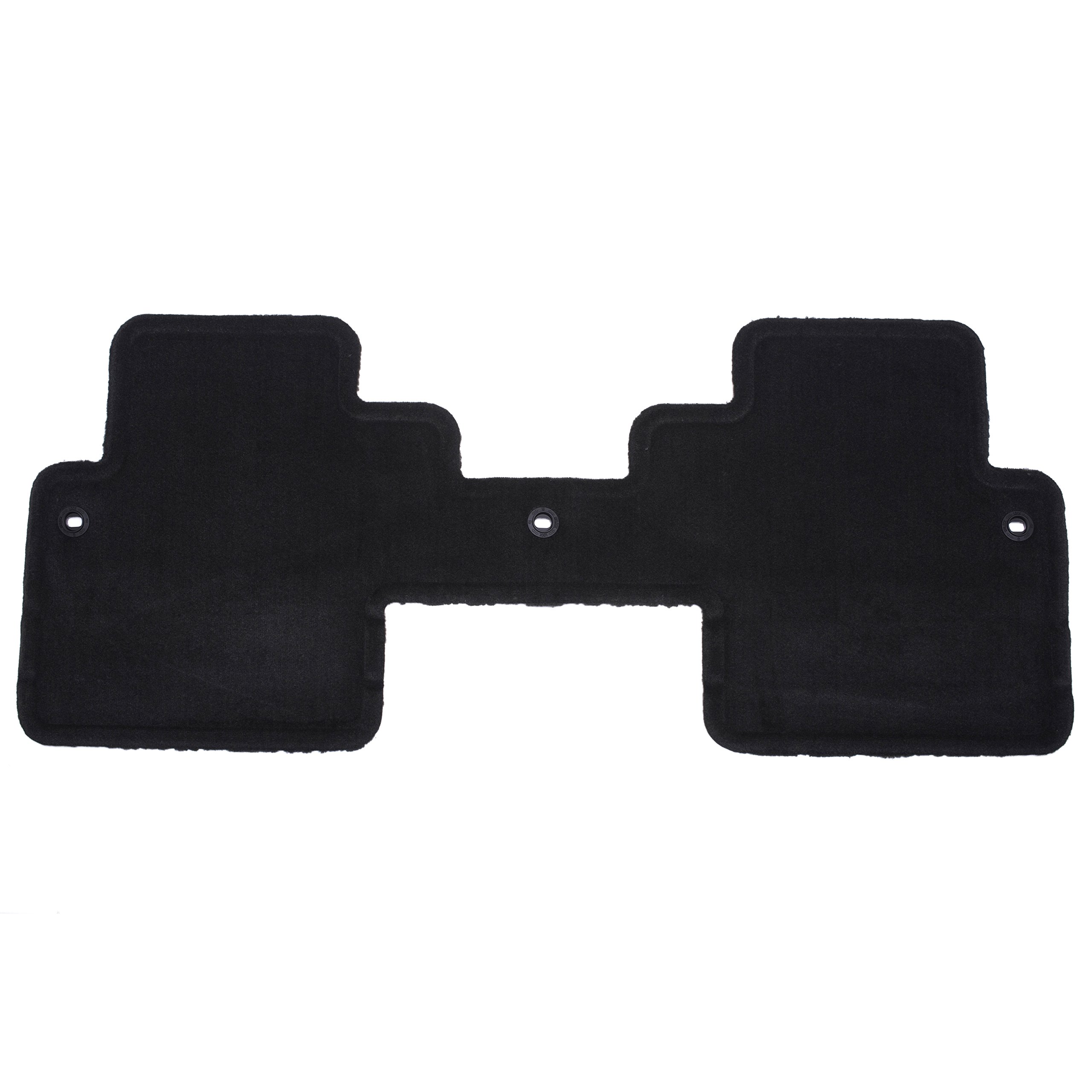 Premium GM Accessories 20794567 Rear One-Piece Carpeted Floor Mat in Ebony Black - All-Weather Protection & Comfort for Cars, SUVs & Trucks | Perfect for Daily Commute, Road Trips & Family Travel