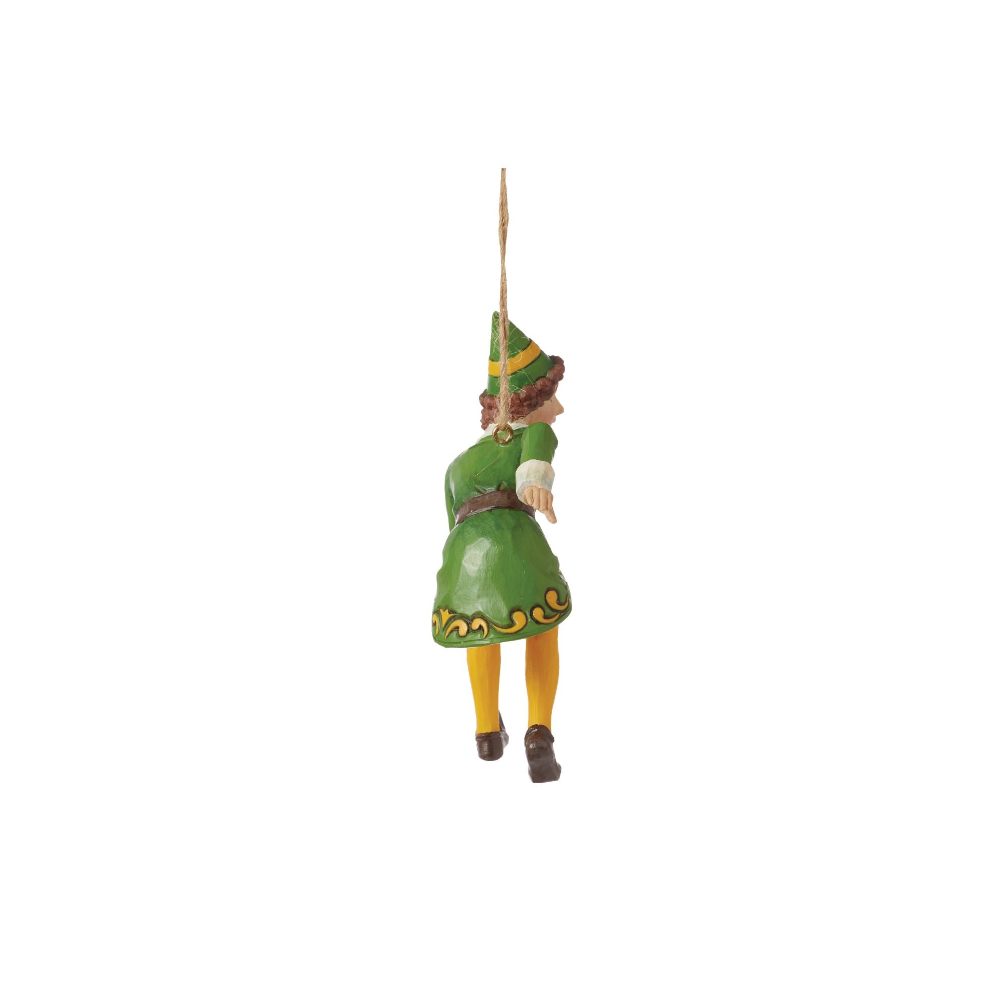 Buddy Elf Crouching H/O Christmas Decorations - Festive Holiday Home Decor for Christmas Tree, Party & Indoor Outdoor Decorations